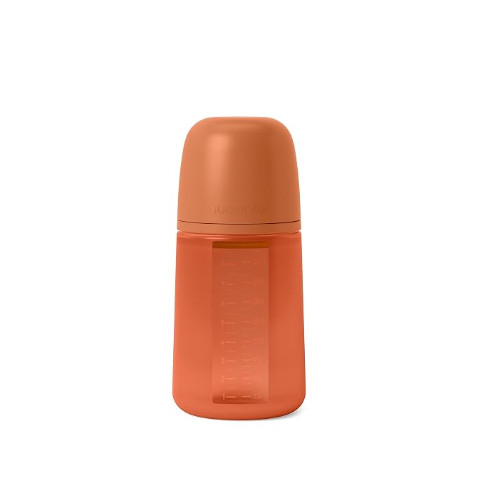 Suavinex Color Essence SX PRO Physiological Soft Flexible Silicone Baby Bottle by Suavinex