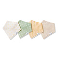 Copper Pearl 4 Pack Soft Cotton Baby Bibs by CopperPearl