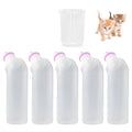 5Pack Kitten Bottle for Nursing Puppy Milk Kitten Bottles Feeding Kit Silicone by Xuandea
