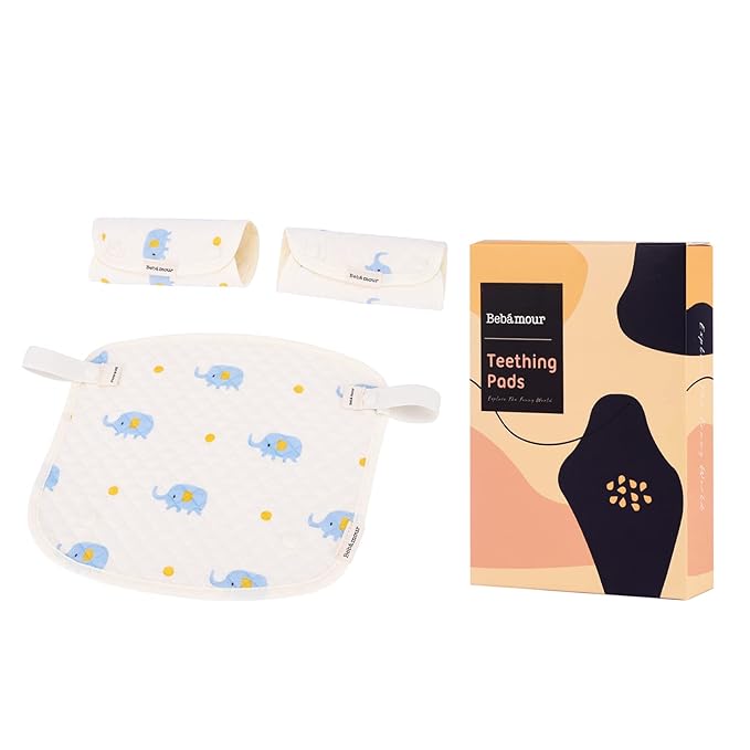 Bebamour Drool and Teething Reversible Cotton Pad - Image 3
