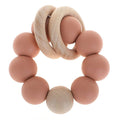 Silicone Baby Teether, Food Grade Silicone & Beech Baby Teething Toy, BPA Free by TOPGOMES