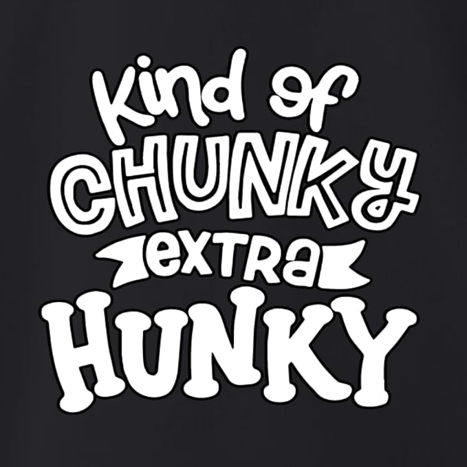 Wild Bobby Kind of Chunky Extra Hunky Humor Infant Premium Jersey Baby Bib - Image 2