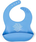 Be A Heart Silicone Baby Bibs, Adjustable Waterproof Bibs, Meal Blessing Bibs by BeAHeart
