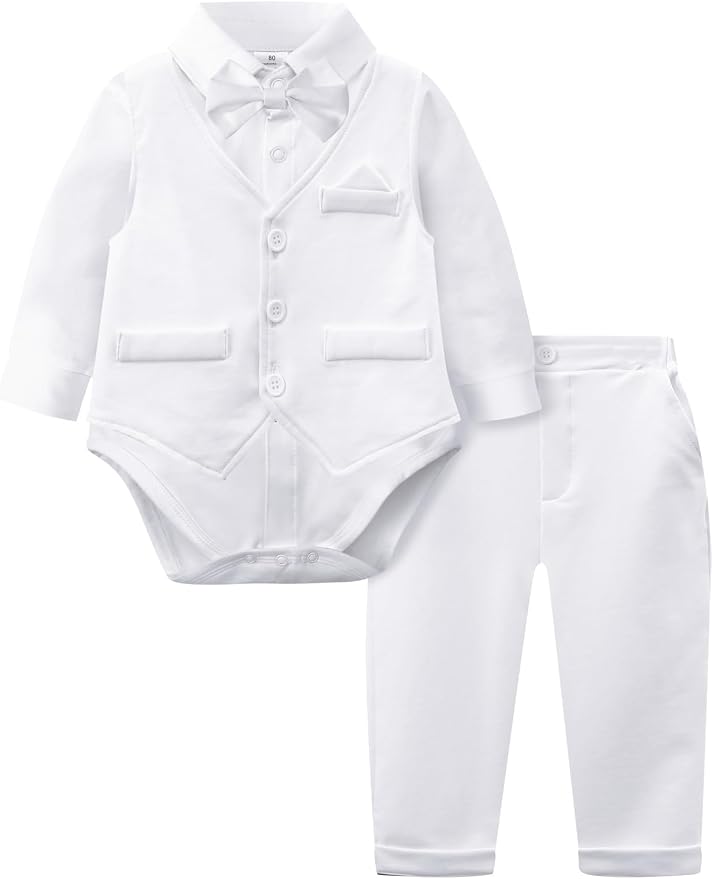 A&J DESIGN Baby Boy Suits Clothes Infant Toddler Formal Gentleman Outfits by AJDESIGN