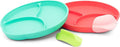 Silicone Easy Scoop & Hold Plate Set by 321Grow
