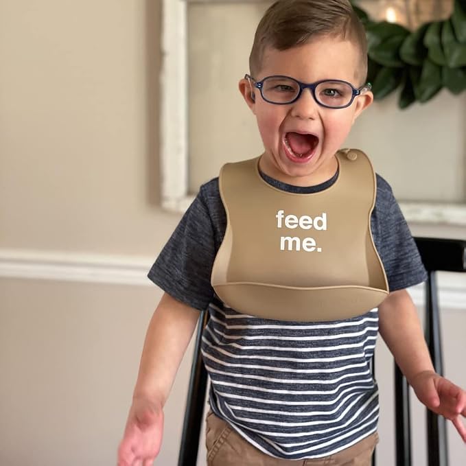 Denver James Silicone Feeding Bibs | Dishwasher Safe. Waterproof. Adjustable. - Image 7