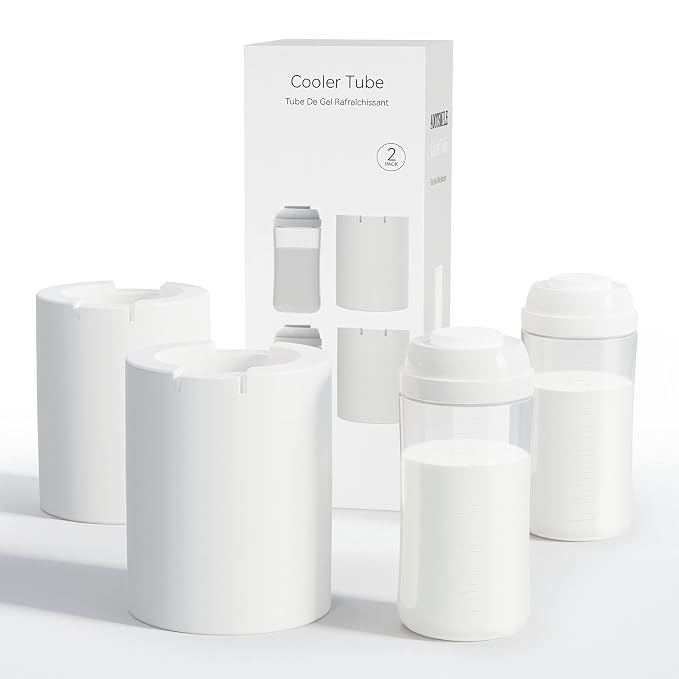 Cooling Gel Tube for Breast Milk – 24 Hour Cold Retention, Compatible by AOOTSMILE