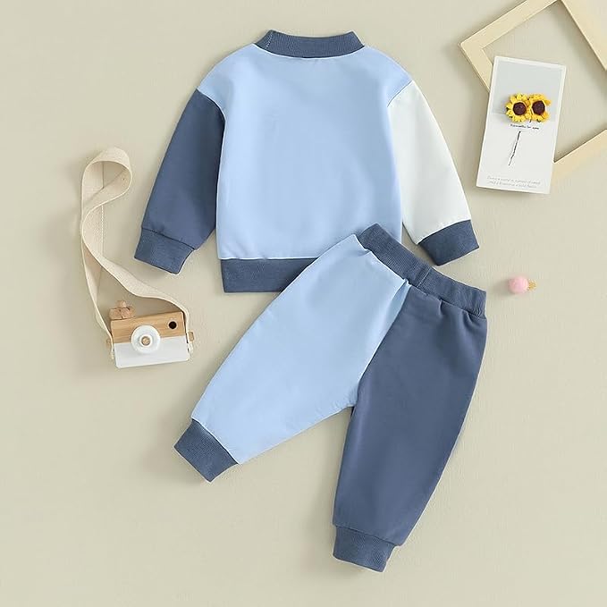 Fernvia Toddler Baby Girl Clothes 3 6 9 12 18 24 Months Fall Outfits Solid Long - Image 3