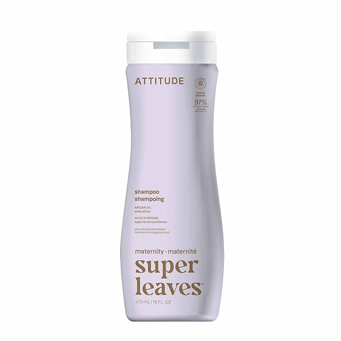ATTITUDE Pregnancy Shampoo, EWG Verified, Dermatologically Tested, Plant and by ATTITUDE