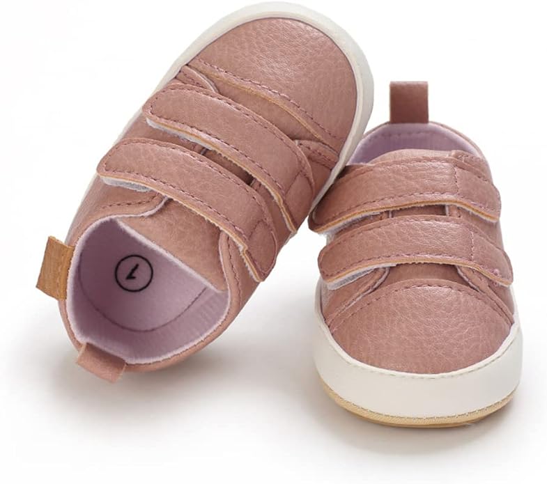 Clowora Baby Boys Girls Shoes Non-Slip Rubber Sole Sneakers Infant First - Image 7