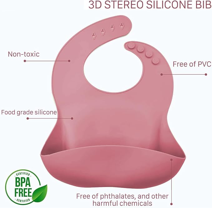 Bamboo Suction Plates for Babies and Bamboo Plates For Kids Baby Feeding and - Image 4