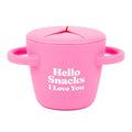Snack Cups for Toddlers by Bella Tunno, Silicone Spill Proof Food Container by BellaTunno