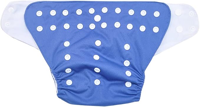 HappyFlute 4 Sets Newborn Baby Cloth Pocket Diapers One Size Adjustable Reusable - Image 4