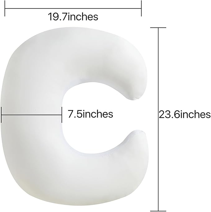 Nursing Pillow and Positioner, Extra Large U Shape Nursing and Infant Support - Image 4
