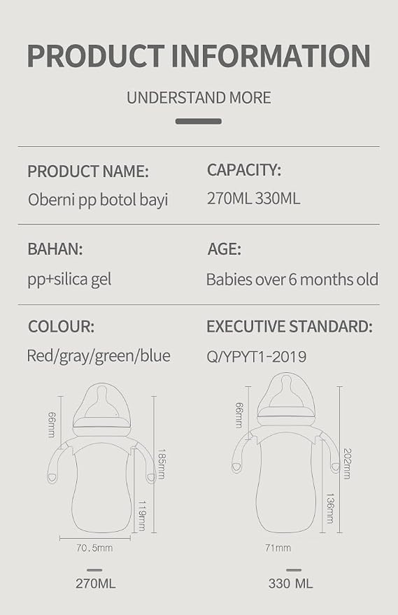 Baby Bottles, Weighted Straw Toddler Milk Bottles - Image 8