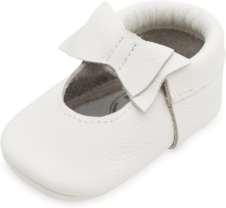 BirdRock Baby Bow and Knot Moccasins by BirdRockBaby