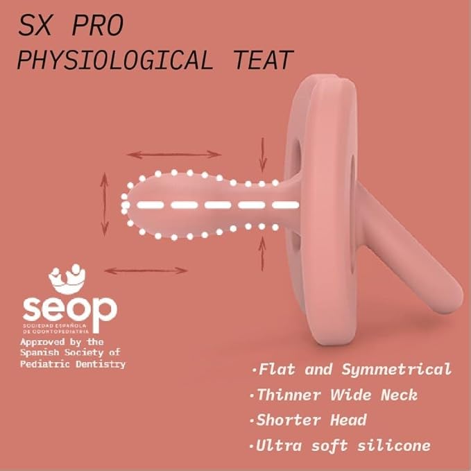 Color Essence SX PRO Silicone Baby Pacifier 1Pk, Made - Image 8