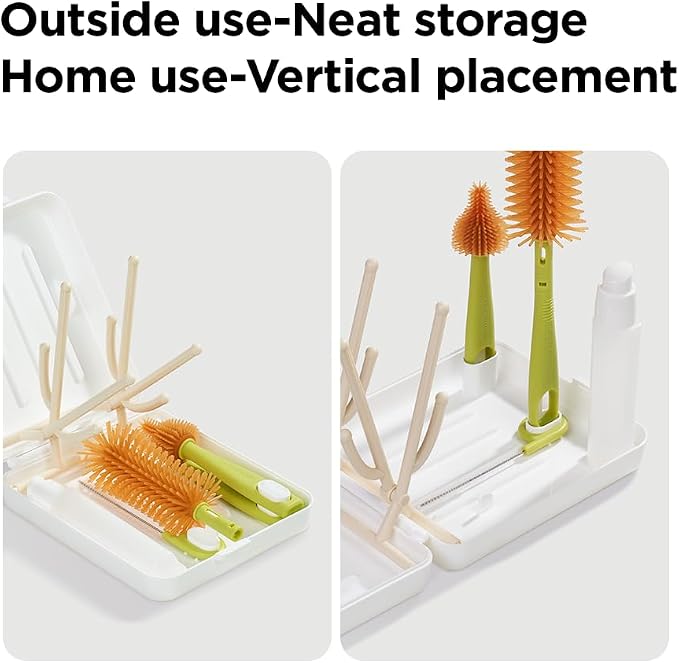 YOTIME Travel Bottle Brush, Travel Bottle Cleaner Kit - Image 6