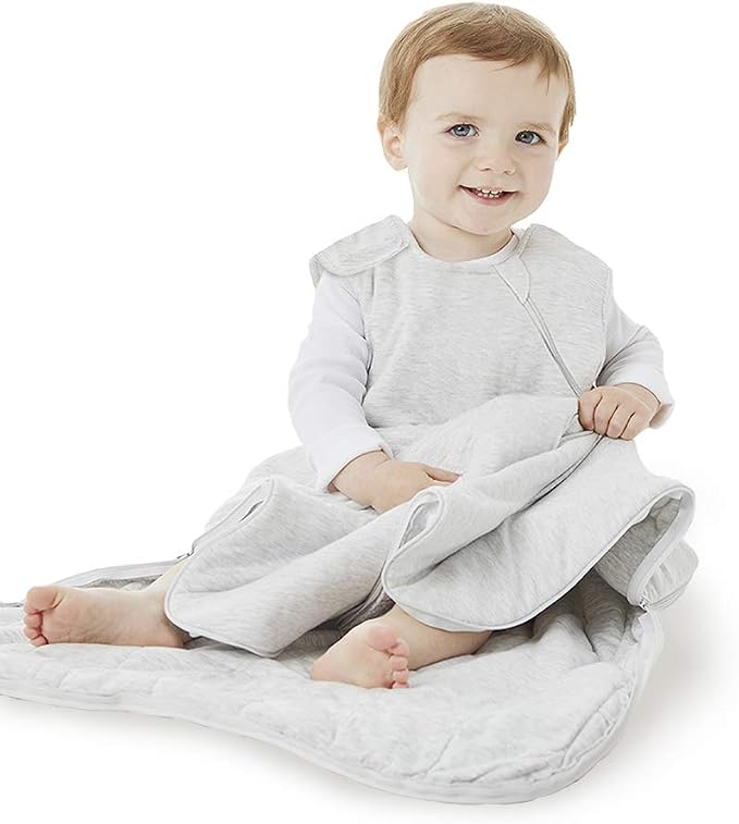 GUNAMUNA günamüna Unisex Baby, Toddler Wearable Blanket, Sleeping Bag Bamboo - Image 3