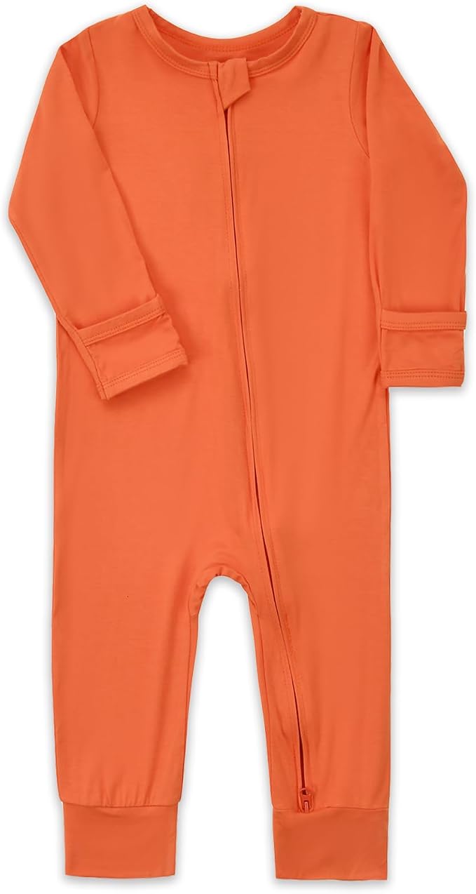 Aablexema Baby Footless Pajamas Zipper - Image 2