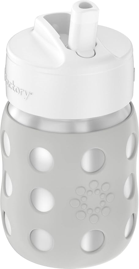 Lifefactory 8-Ounce Stainless-Steel Vacuum-Insulated Wide-Neck Baby Bottle - Image 2