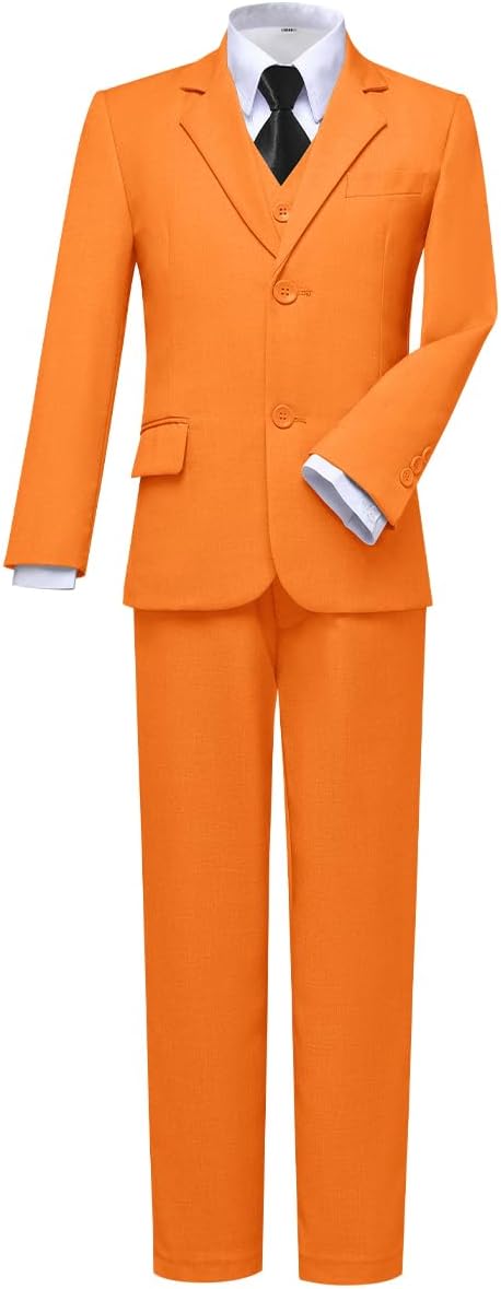 Visaccy Boys Suits Slim Fit Dress Clothes Ring Bearer Outfit by Visaccy