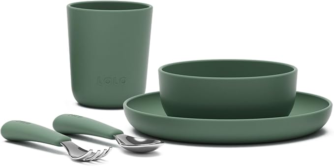 Lalo Big Bites Kids Dinnerware Starter Set by Lalo