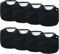8 Pack Baby Bibs Unisex Adjustable by Unknown
