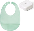haakaa Lightweight Silicone Pocket Bib – Ultra-Light & Foldable Travel Silicone by haakaa
