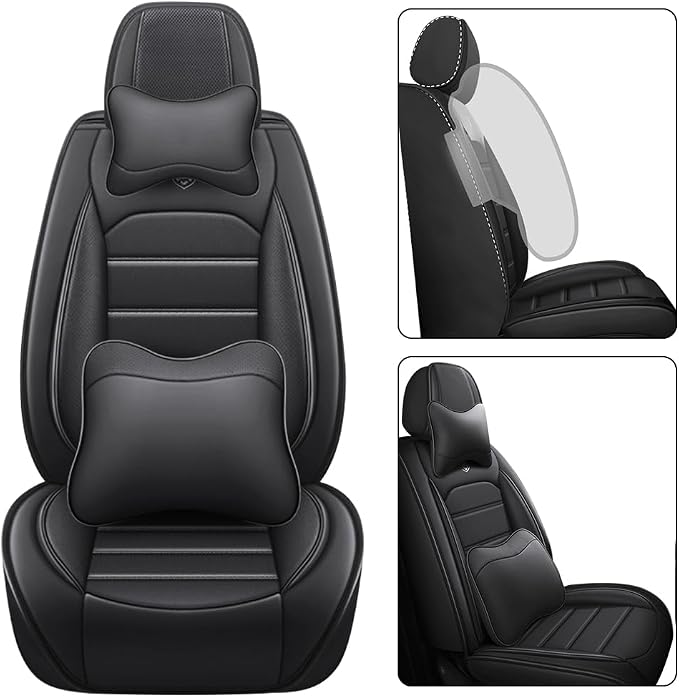 Leather Seat Cover for Ford Edge 2010-2026, Waterproof Soft Seat Covers - Image 2