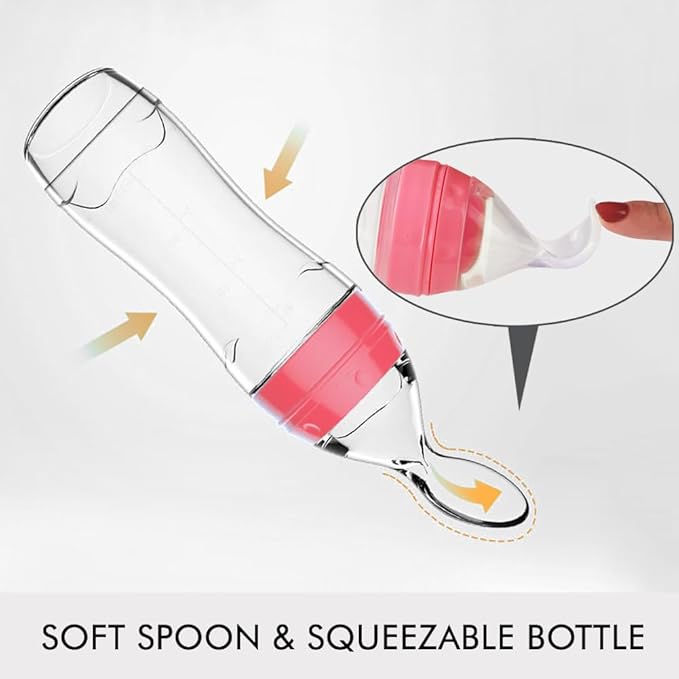 Matyz Silicone Baby Food Dispensing Spoon Squeeze Feeder - Image 2