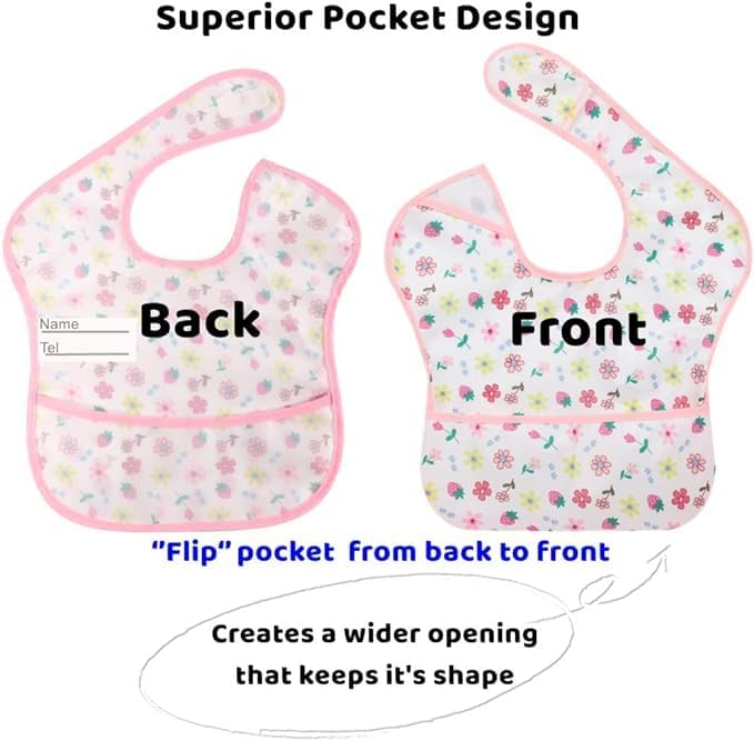 Baby bibs Waterproof Toddler bib - Image 4