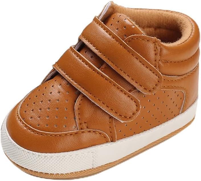 Clowora Baby Boys Girls Shoes Non-Slip Rubber Sole Sneakers Infant First by Clowora