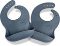 APLAINR Baby Sign Language Bib, Silicone Baby Bibs, ASL Graphics, Food Catcher by APLAINR