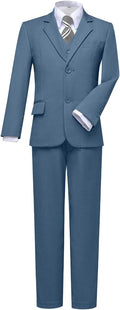 Visaccy Boys Suits Slim Fit Dress Clothes Ring Bearer Outfit by Visaccy
