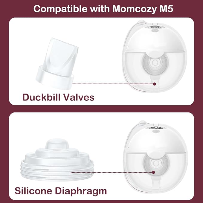 2PCS Duckbill Valves & 2PCS Diaphragm Compatible - Image 2