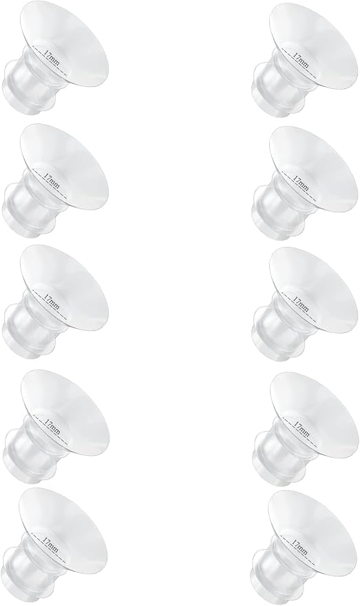 Flange Inserts 17mm for Medela, Spectra 24mm Shields/Flanges, Compatible by Unknown