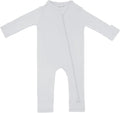 KYTE BABY Unisex Rayon Made From Bamboo Zippered Rompers 0-24 Months by KYTEBABY