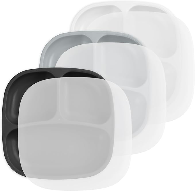 Re-Play Toddler Plates with Dividers by Re-Play