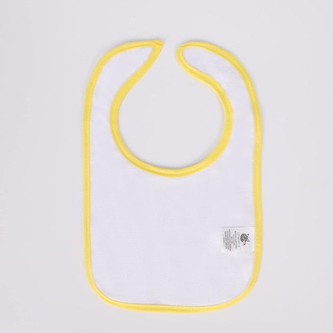 SPINFOX Waterproof Baby Bibs for Girls, Unisex Drool Bib Cotton Solid Knit - Image 4