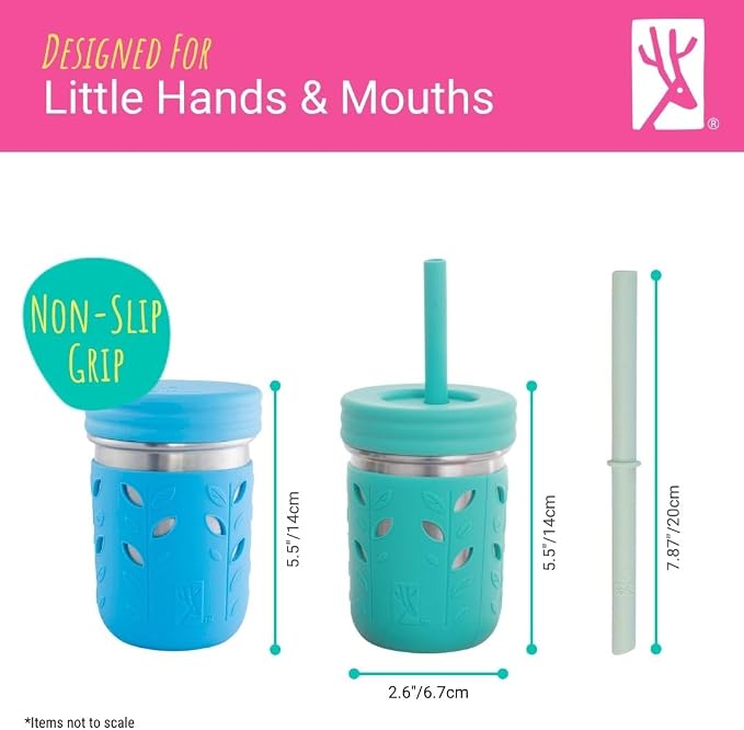 Elk and Friends 10oz Stainless Steel Kids + Toddler Drinking Cups | The - Image 5