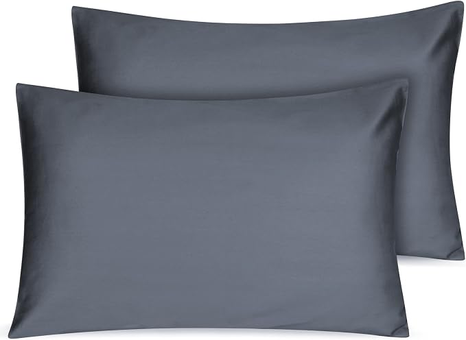 Organic Cotton Toddler Pillowcase 2 Pack, 14 x 20 Travel Pillow Case Cover by LULUSILK