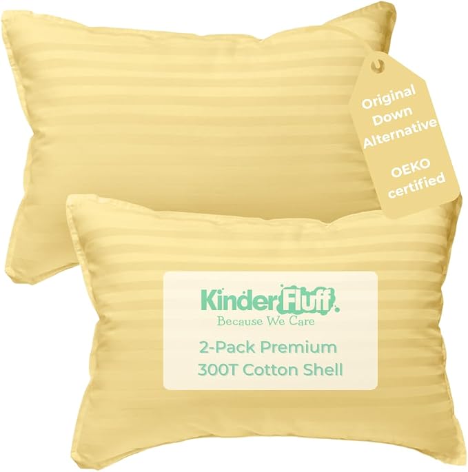 kinder Fluff Children Pillow 14x20in by KinderFluff