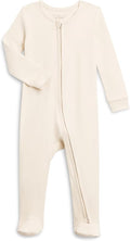 Colored Organics Baby Zip-Up Footed Sleeper by ColoredOrganics