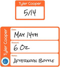 Name Bubbles - Reusable Baby Bottle Labels by NameBubbles