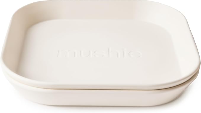mushie Square Dinnerware Plates by mushie