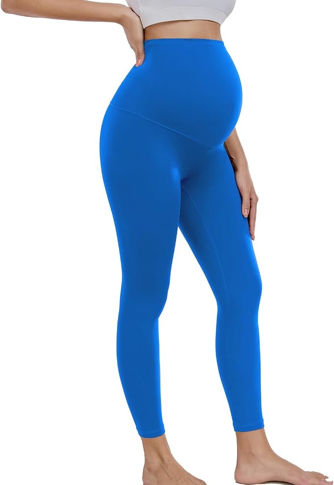 wirarpa Women's Maternity Leggings Over The Belly Pregnancy Yoga Pants Buttery by wirarpa