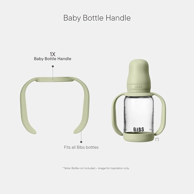 Bibs | Baby Bottle Handle | Easy & Comfortable Grip | Non-Slip Surface | - Image 2