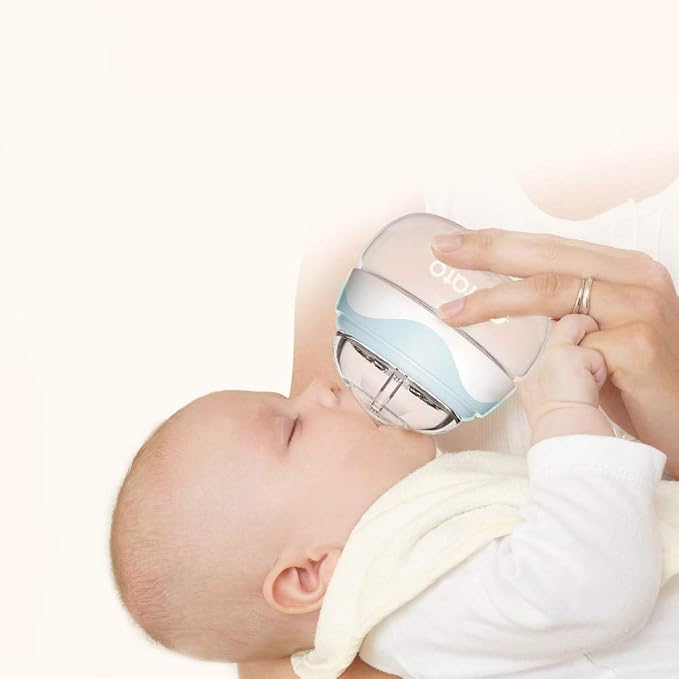 POTATO Glass Baby Bottles for Newborn Babies, Anti Colic Breastfeeding Bottle - Image 7