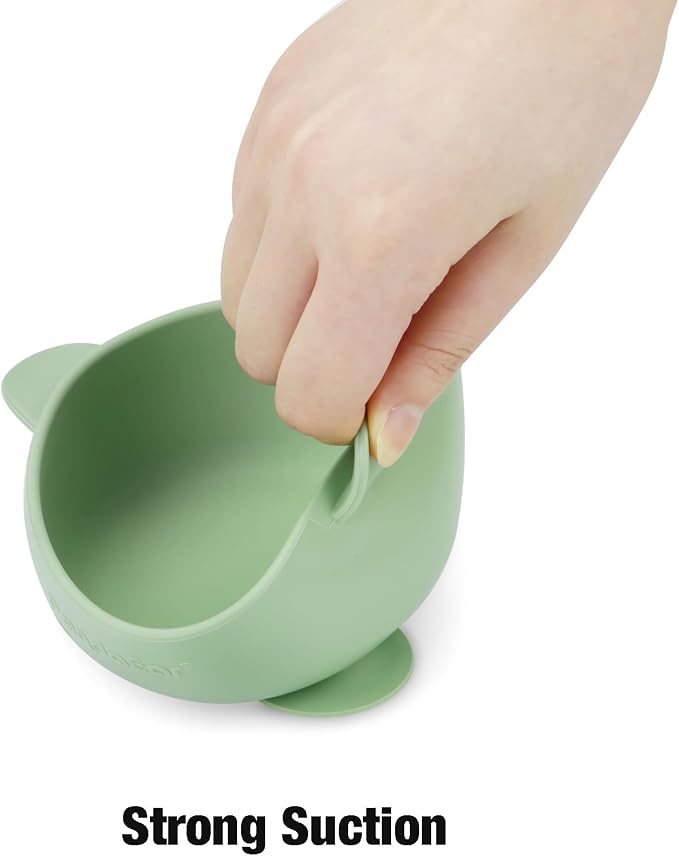 PandaEar 3 Pack Baby Suction Bowls, Stay Put Silicone Food Bowl Babies Led - Image 4